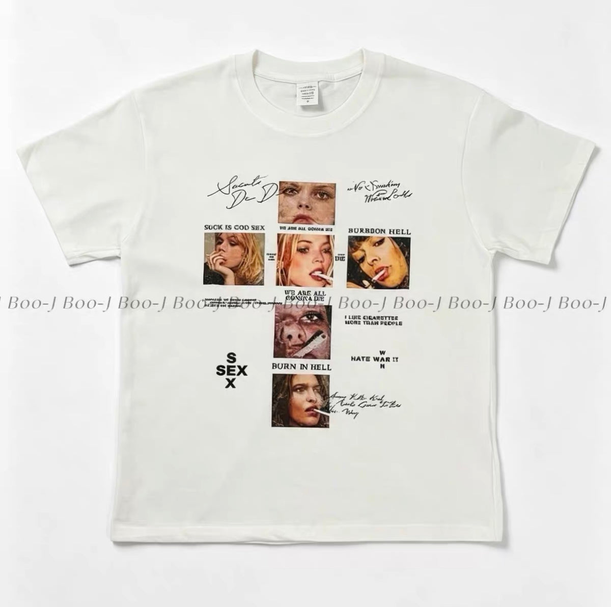 Vintage Magazine Collage Graphic Tee