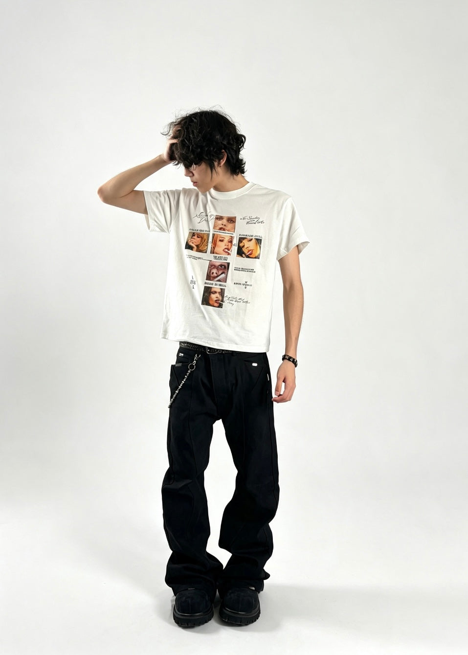 Vintage Magazine Collage Graphic Tee