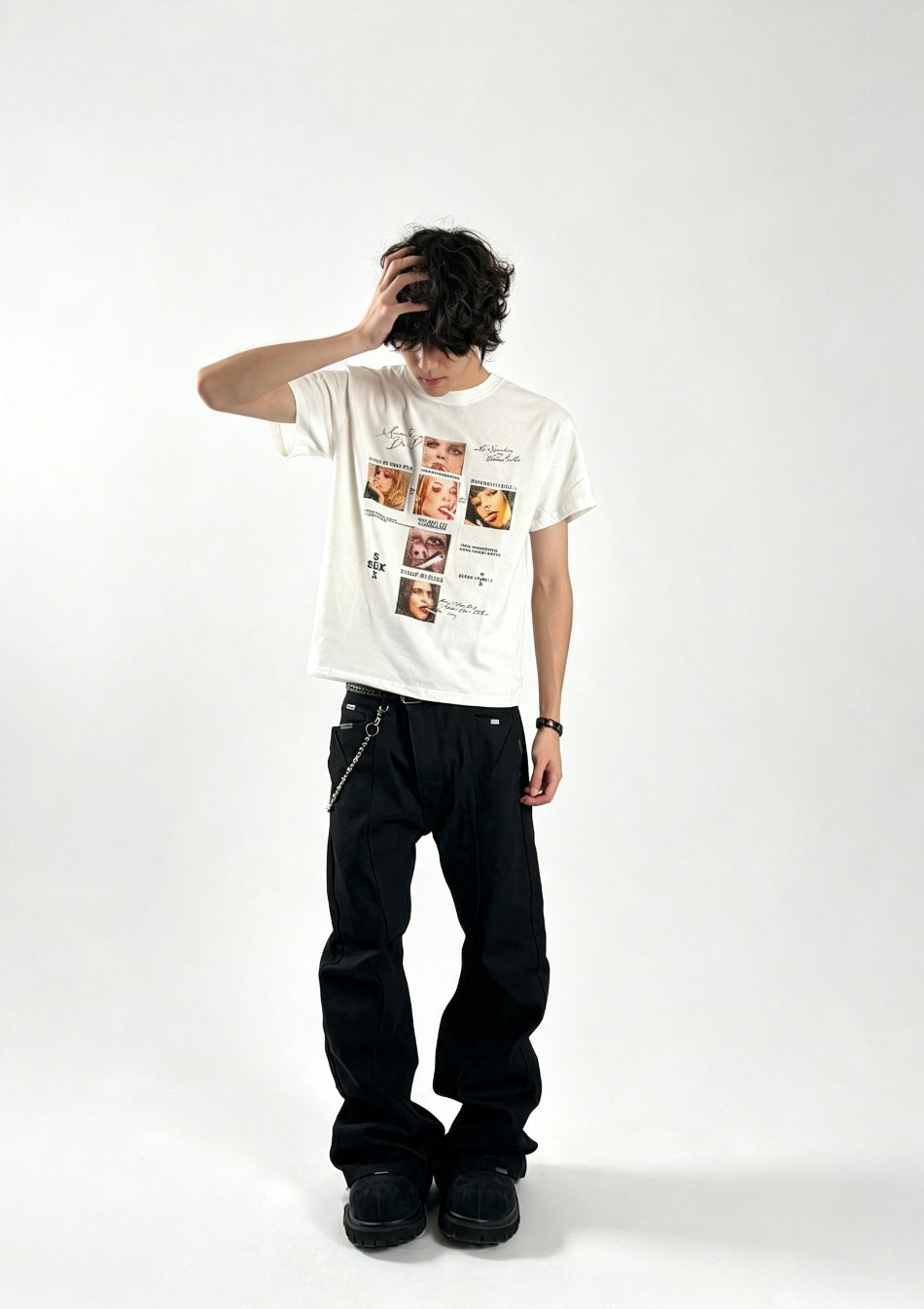 Vintage Magazine Collage Graphic Tee